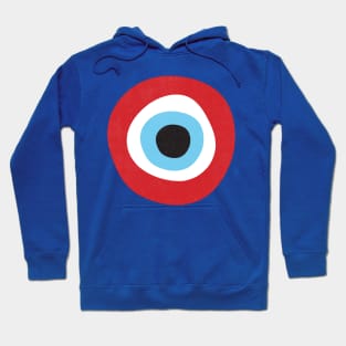 Red Evil Eye Symbol Hoodie